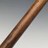Swiss Made Antique Hiking Stick Cane with Fur Horn Handle 93cm